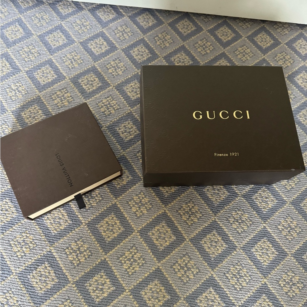 Sold together or separately Gucci box Louis Vuitton box cartier box